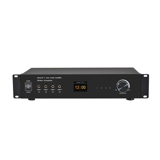 JMT-415050 4 Zone PA Matrix Audio Mixer Amplifier for Public Address Systems