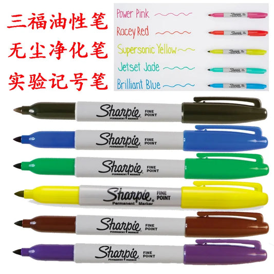 JMT-309578 Permanent Marker Pen - Waterproof, Assorted Colours, Durable PP Plastic, Various Packaging Options Available