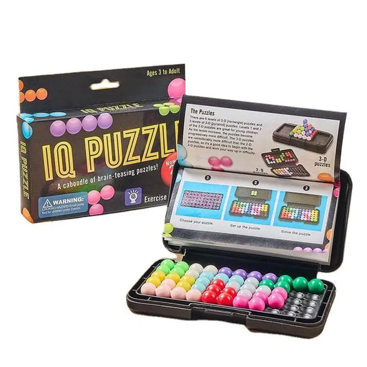 JMT-504842 3D Interactive Kanoodle Player Puzzle Game - Engaging Brain Teaser Board Game for All Ages