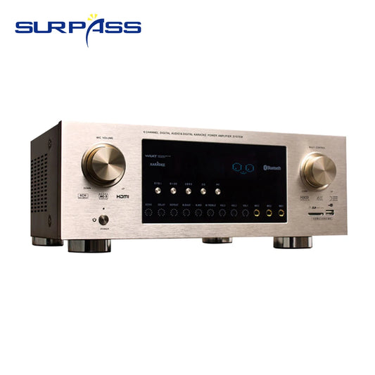 JMT-226186 5.1 Channel Home Theater Amplifier Receiver with High Power Wireless Sound System