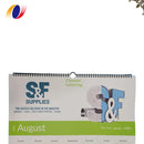 JMT-509642 Custom A2 A3 Full Colour Spiral Bound Wall Calendar Printing