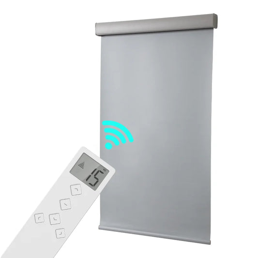 JMT-303178 Motorized Electric Roller Blinds with WiFi App Control for Smart Homes and Hotels