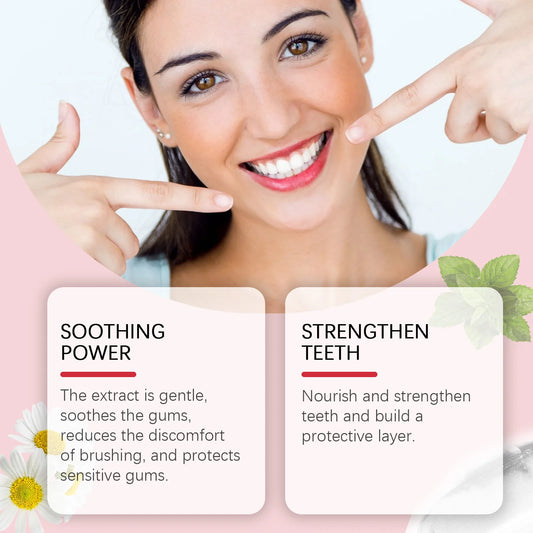 JMT-437386 Probiotic Whitening Toothpaste for Brightening, Gum Protection, and Fresh Breath