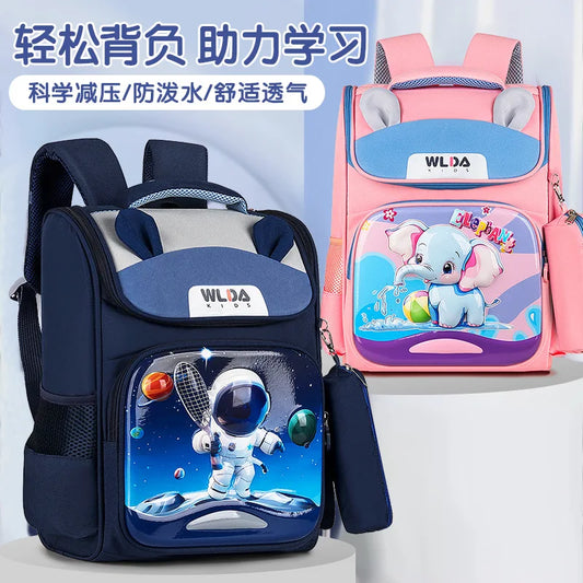 JMT-945482 Dino Animal Children's Waterproof School Backpack for Kids