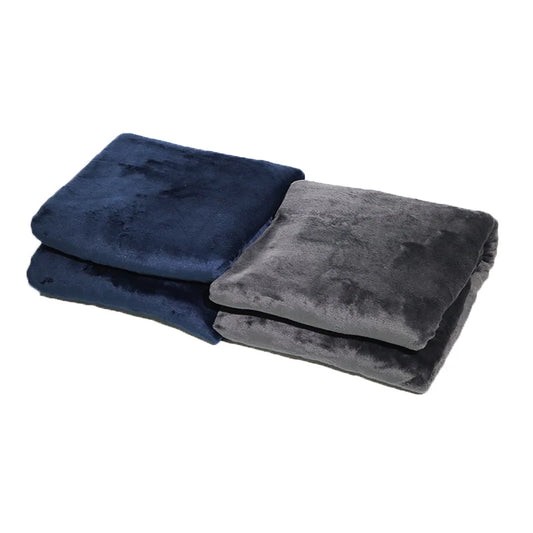 JMT-827850 Warm Thickened Winter Flannel Fleece Velvet Sherpa Quilt Blanket in Queen and King Size