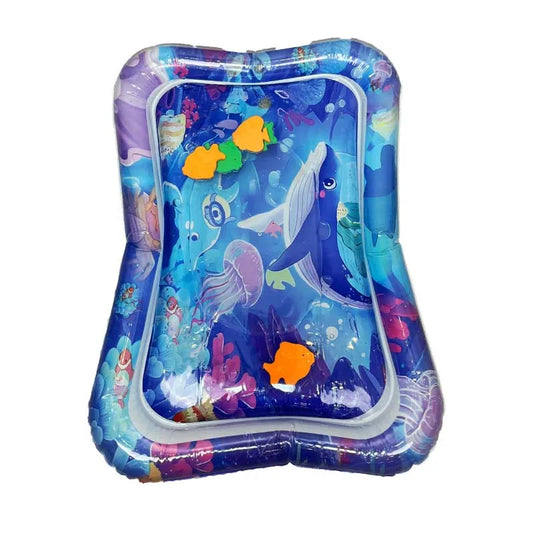 JMT-234954 Eco-friendly Inflatable Tummy Time Water Play Mat for Babies and Kids