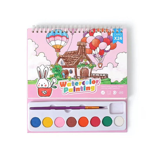 JMT-515722 Children's Animal Colouring Book for Learning and Painting – Unisex, Ages 2-13, 4.5 inch Paper Activity