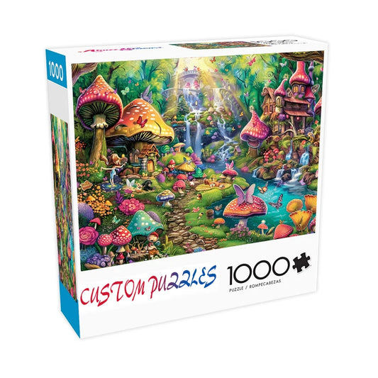 JMT-999818 Custom Irregular Shape Jigsaw Puzzle - 500/1000 Pieces Special Space Universe Design