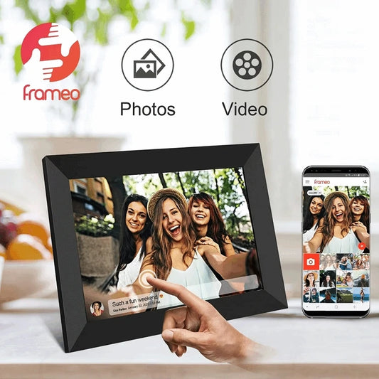 JMT-011786 10 Inch WiFi LCD Digital Photo Frame with Cloud Access and Free Picture Downloads