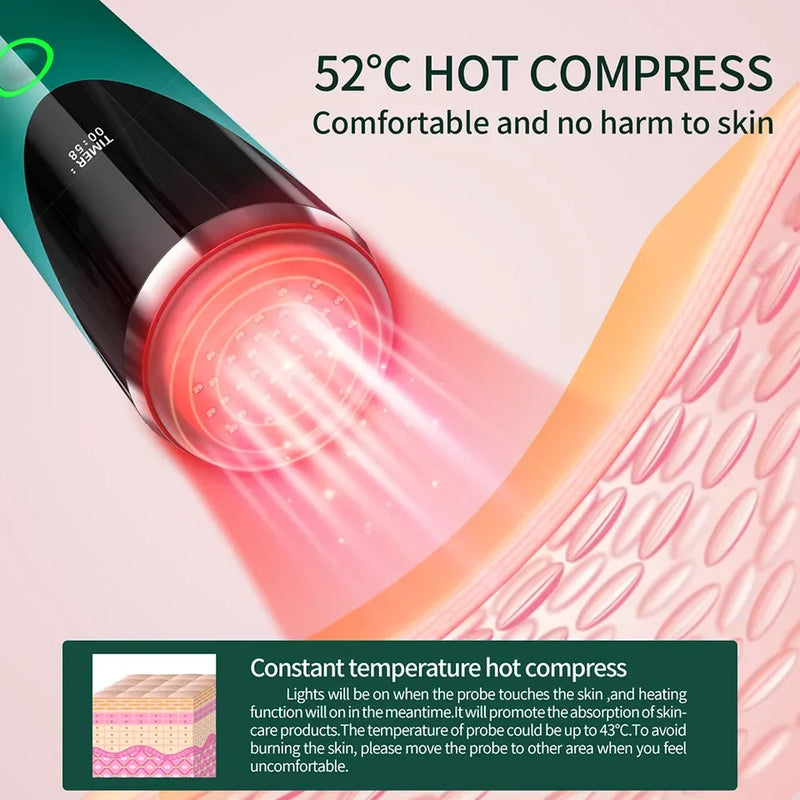JMT-009098 Infrared LED Light Therapy Device for Facial Lifting and Skin Firming Massage