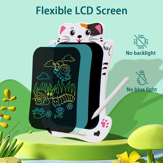 JMT-569226 Cartoon LCD Writing Tablet for Kids with Stylus - Eye Protection and Customisation Options