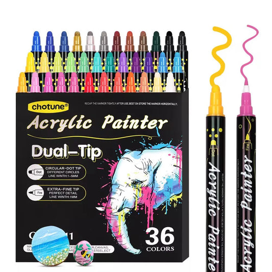 JMT-702794 Permanent 1.0mm Acrylic Painter Marker for Graffiti Art