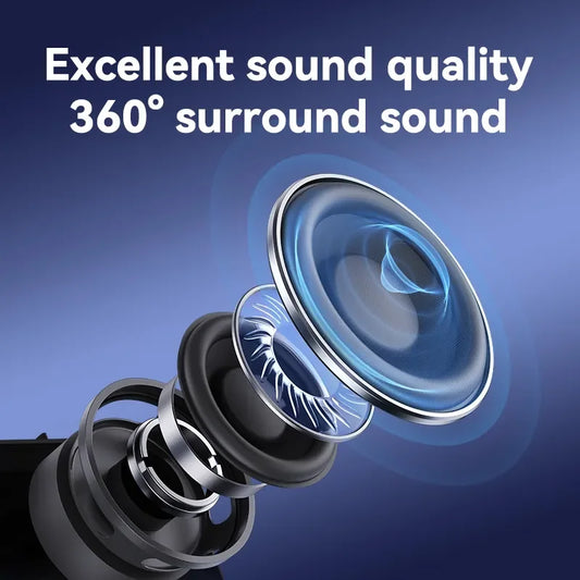 JMT-511690 Mini Waterproof Portable Bluetooth Speaker with Hi-Fi Bass and RGB LED Lights for Outdoor Use and Gaming