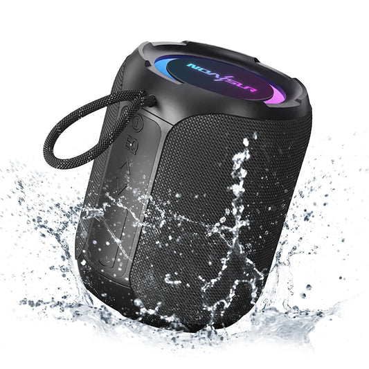 JMT-937674 Portable Bluetooth Speaker with 40W Stereo Sound, Extra Bass, IPX7 Waterproof for Outdoor Parties