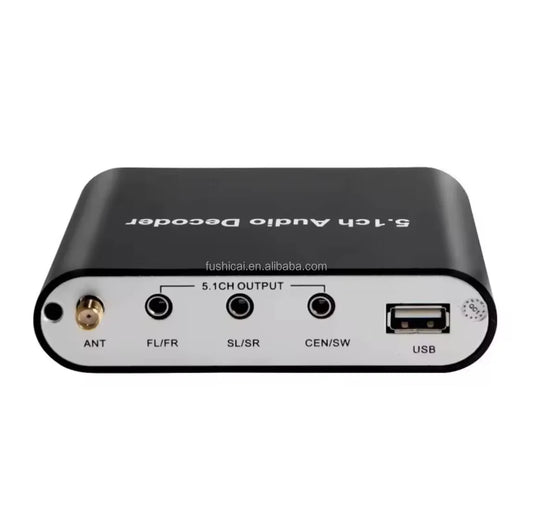 JMT-438602 5.1 Channel Home Theatre Audio Decoder with Multiple Inputs and Formats Support