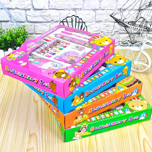 JMT-108170 14-Piece Back to School Stationery Set for Kids - Essential School Supplies and Gift Items