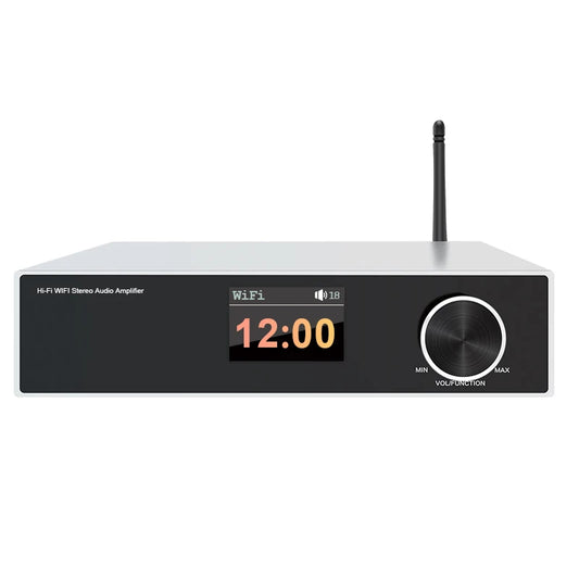 JMT-029578 Power Amplifier with Wifi and Bluetooth, Airplay 2.0, Class D DSP Technology for Home Audio System
