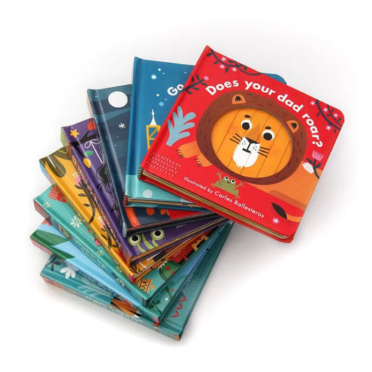JMT-903498 Children's Square Board Book Printing Service - Custom Board Books for Kids
