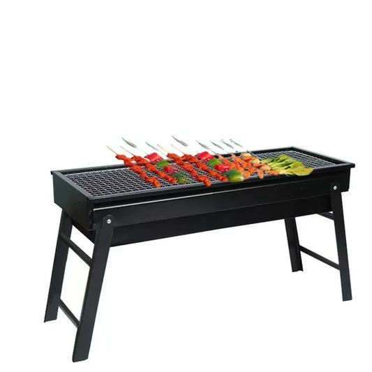 JMT-809930 Portable Folding Barbecue Grill for Outdoor Cooking - Mini Charcoal Stove