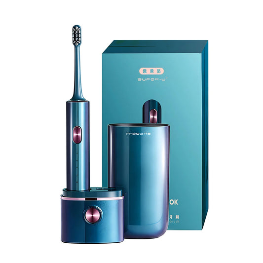 JMT-076938 Rechargeable Ultrasonic Travel Electric Toothbrush with UV Sanitising Case