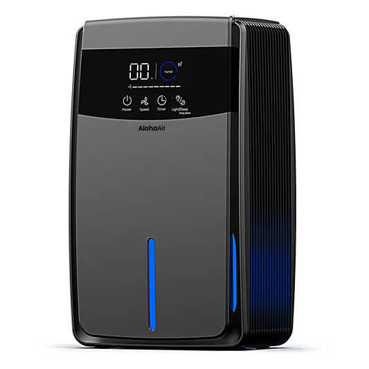 JMT-818634 95 oz Compact Home Dehumidifier with 7-Color Night Light for Bedroom and Bathroom