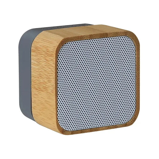 JMT-838218 Bamboo Wood Portable Bluetooth Speaker for Outdoor Travel and Camping