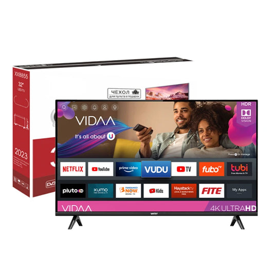JMT-255498 Smart 4K UHD LED TV – Available in Sizes 32” to 65” with Android 13 System