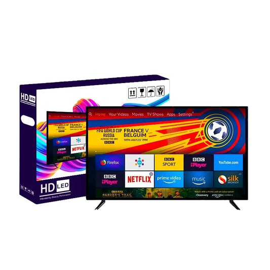 JMT-058890 Custom Smart LED TV with Android and WiFi – Available in Sizes 24 to 65 Inches