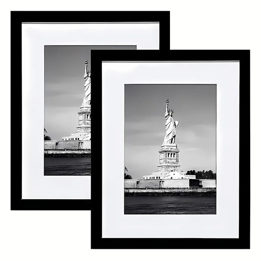 JMT-141706 Customized A4 Wood Photo Frame for Desktop Decoration - Tailored Size and Design Options Available