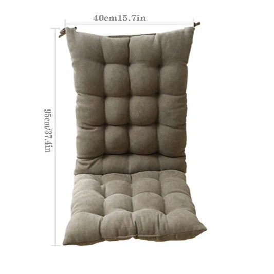 JMT-127562 High Back Detachable Patio Chair Cushions for Outdoor and Office Use