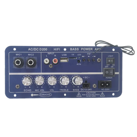 JMT-522250 50W Dual Channel Digital Power Audio Receiver with USB for Home and Outdoor Use