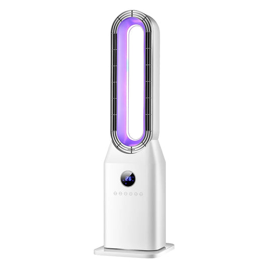 JMT-494090 Bladeless 2000W Electric Fan Heater with Night Light for Home Office Use