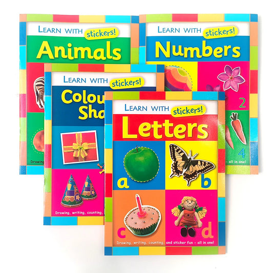 JMT-166794 Educational Colouring Book with Stickers for Children’s Learning and Creativity
