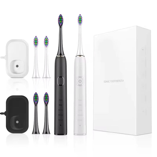 JMT-175242 Ultrasonic Rechargeable Electric Toothbrush for Effective Teeth Cleaning