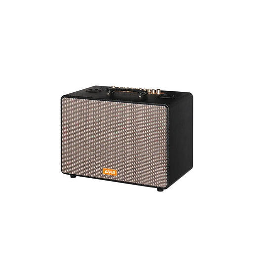 JMT-477770 Portable Wireless Speaker with Built-in Microphone, LED Lighting, and Bluetooth Connectivity for Outdoor Use