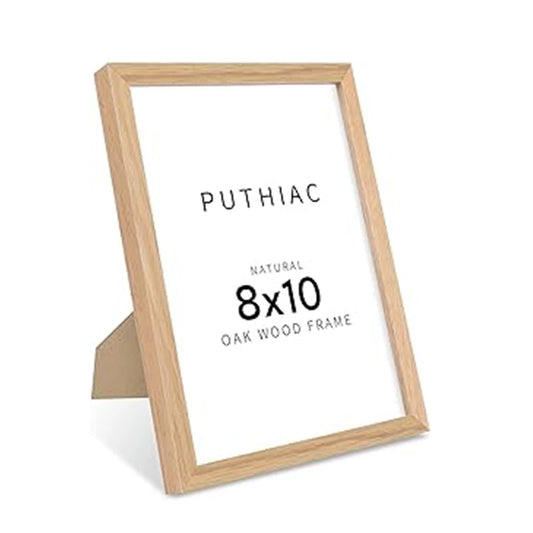 JMT-226506 Classic Wooden Photo Frame for Elegant Photo Display with Glass Insert