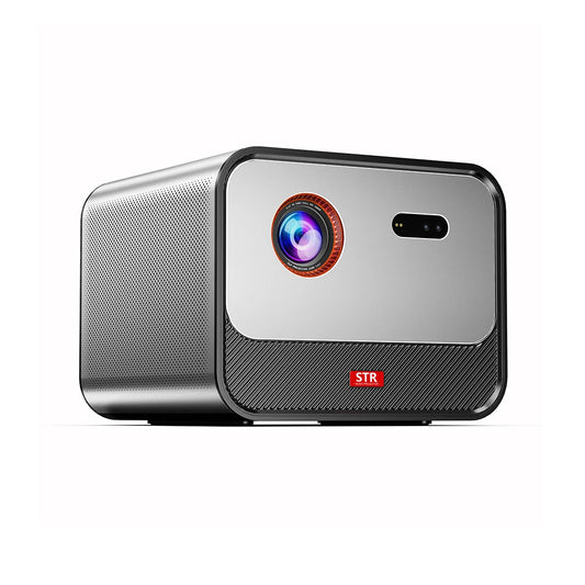JMT-330250 1080P HD Portable LED DLP Projector with Smart Android and WiFi Connectivity for Home Cinema