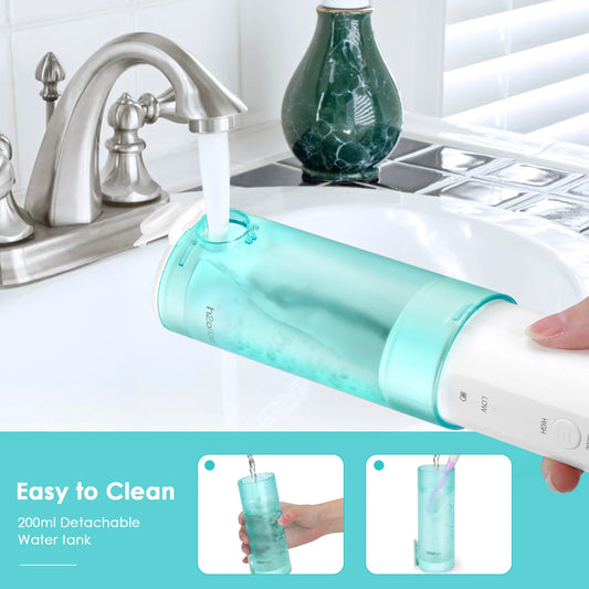 JMT-208010 Cordless Mini Oral Irrigator with Adjustable Water Tank for Effective Dental Care