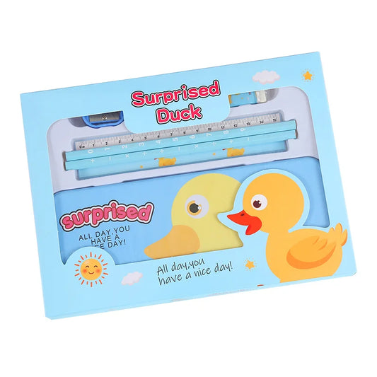 JMT-603146 Children's Back to School Stationery Set with Pencil, Ruler and Eraser