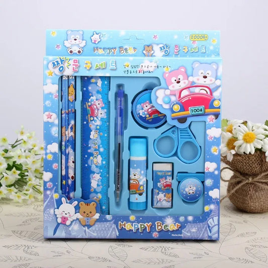 JMT-173706 Kids Multi-Function Pencil and Ruler Stationery Set for School and Office Supplies