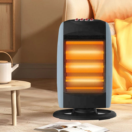 JMT-721994 Long-Life Halogen Electric Heater with Stainless Steel Reflector and Optional Thermostat