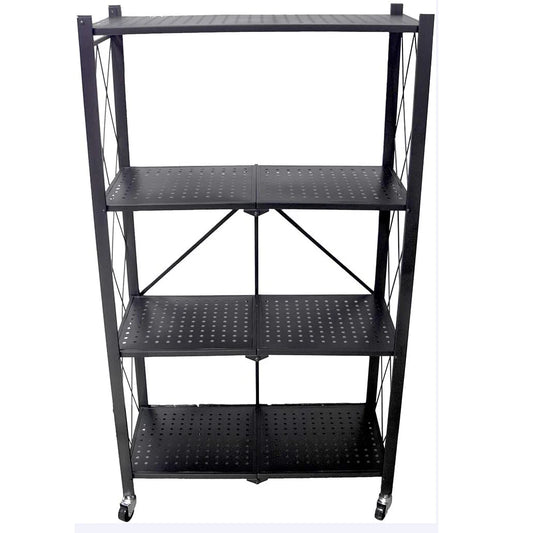 JMT-741514 4-Tier Metal Vegetable Storage Rack for Kitchen Organisation