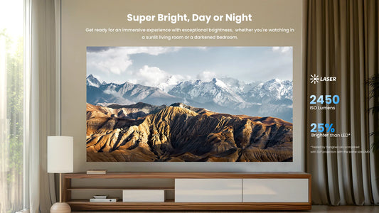 JMT-181066 4K HD Ultra Short Throw Smart Laser Projector for Home Cinema - Dangbei Mars Pro 2
