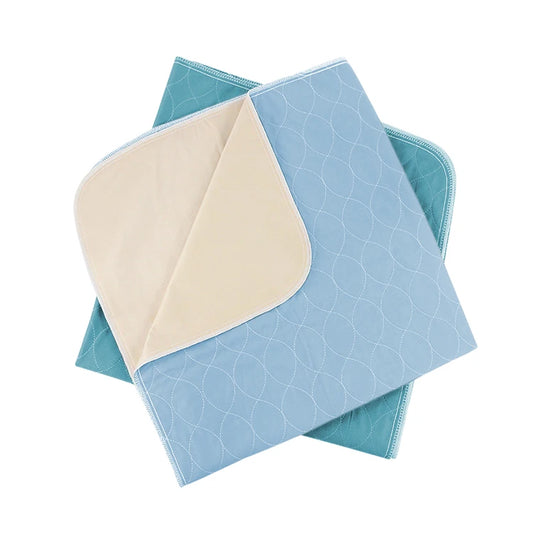 JMT-483210 Washable and Reusable Incontinence Bed Mat with Strap Handles - 60 x 90 cm Non-Woven Fabric Underpad