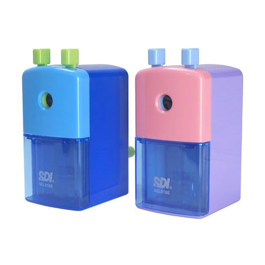 JMT-449226 Adjustable Pencil Sharpener for 7-11.6mm Tips with 30% Less Effort – Ideal for Students