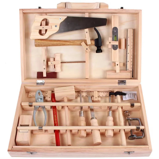JMT-720714 Children's Wooden Home Repair Simulation Puzzle Set