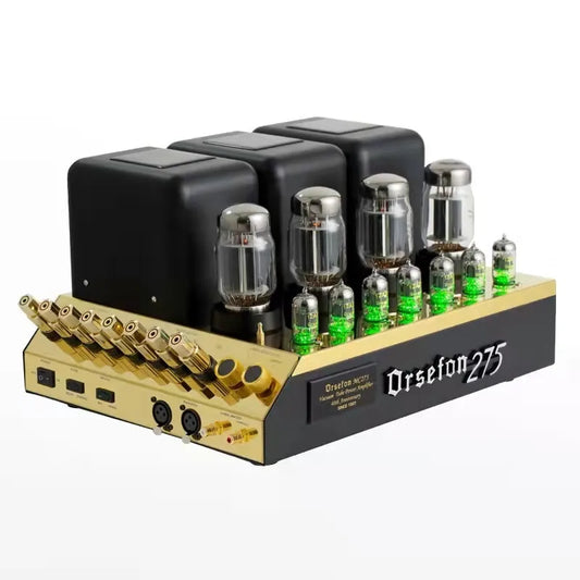 JMT-662538 KT88 Tube Power Amplifier MC275 Upgrade - 75W*2 Class AB Mono/Stereo HiFi Sound System