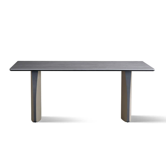 JMT-449546 Modern Nordic Extending Dining Table with Golden Stainless Steel Frame and Tempered Glass Top