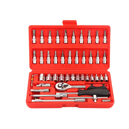 JMT-750474 Professional Hand Tool Kit in Hard Case for Automotive and Motorcycle Use