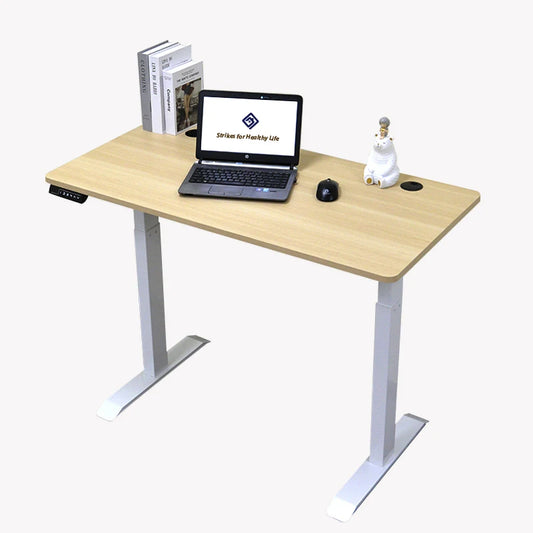 JMT-579466 Height Adjustable Ergonomic Sit-Stand Desk for Optimal Comfort and Productivity